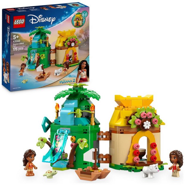 Buy LEGO Disney Princess Moana's Island Fun Building Toy 43260