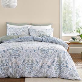 Bianca Cotton Hedgerow Hopper Blue Bedding Set