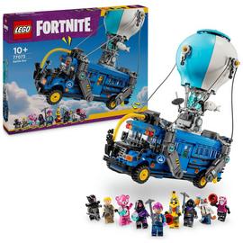 LEGO Fortnite Battle Bus Toy Set with 9 Characters 77073