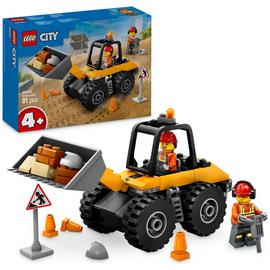 LEGO City Yellow Construction Wheel Loader Vehicle Toy 60450