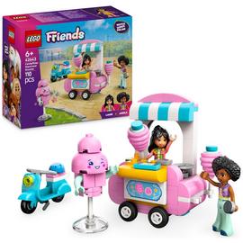 LEGO Friends Candyfloss Stand and Scooter Food Toy Set 42643