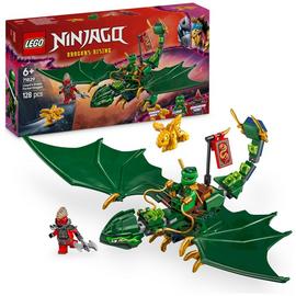 LEGO NINJAGO Lloyd's Green Forest Dragon Toy for Kids 71829