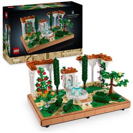 LEGO Icons Fountain Garden Home Decor Set for Adults 10359