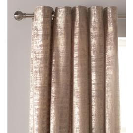 Argos Home Velvet Lined Eyelet Curtains