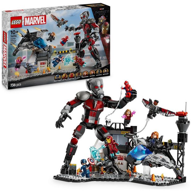 Buy LEGO Marvel Captain America: Civil War Action Battle 76314