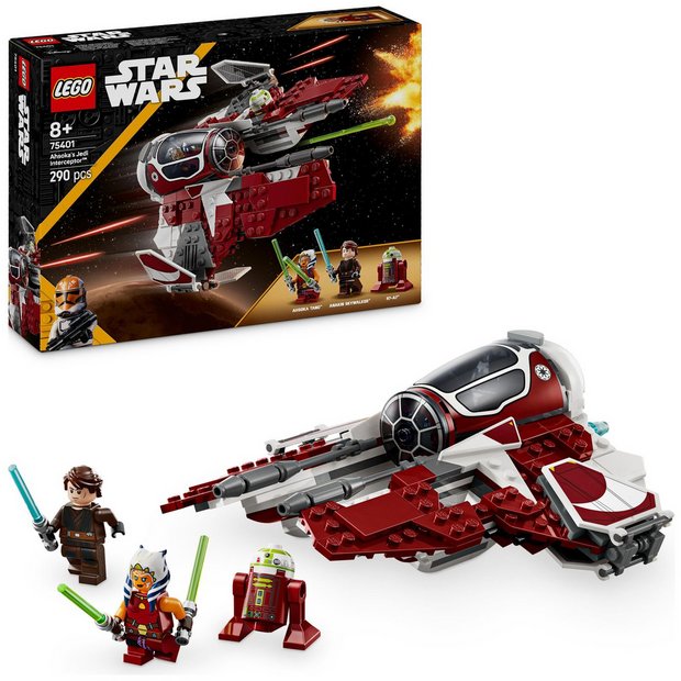 Buy LEGO Star Wars Ahsoka's Jedi Interceptor Building Toy 75401