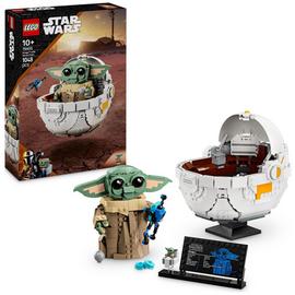 LEGO Star Wars Grogu Figure & Hover Pram Building Set 75403