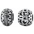 Link Up Sterling Silver Filigree Round BeadsSet of 2