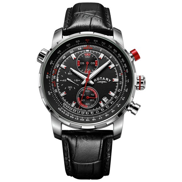 Rotary 2025 chronograph black