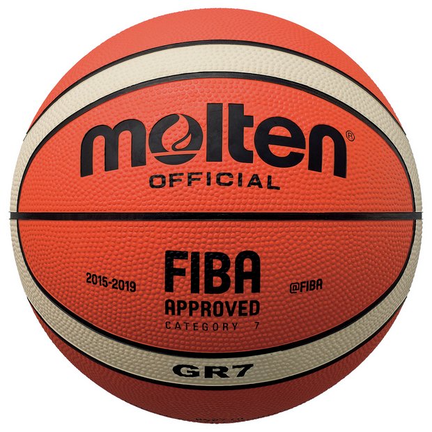 Buy Molten FIBA Approved BGR7 Rubber Basketball at Argos.co.uk Your