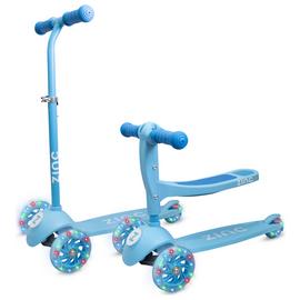 Zinc My First 3-in-1 Kids Light Up 3 Wheel Scooter - Blue