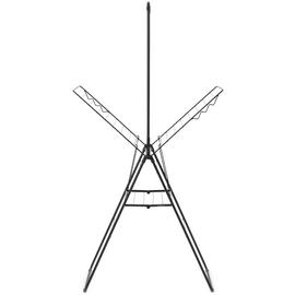 Brabantia 20m Hang On Clothes Airer with Rod - Black