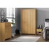 Argos Home Seville 3 Piece 3 Door Wardrobe Set - Oak Effect