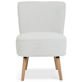 Habitat Eppy Boucle Chair - Cream