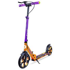 Zinc Verge Pro Kids Folding Incline Scooter - Purple/Orange
