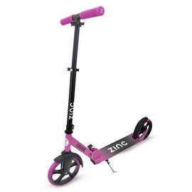 Zinc Cruise Kids Folding Big Wheel Scooter - Pink