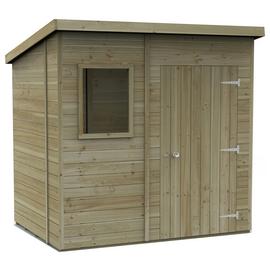 Forest Timberdale 1 Window Pent Shed - 7 x 5ft