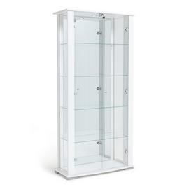 Argos Home Stella 2 Door Glass Display Cabinet
