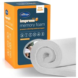 Silentnight 5cm Memory Foam Topper