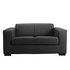 New Ava Fabric Compact Sofa - Charcoal