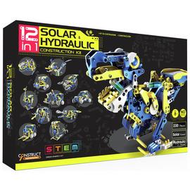 Menkind 12 In 1 Solar Hydraulic Construction Kit