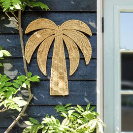 Habitat Palm Tree Iron Plaque Wall Art