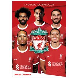 Liverpool FC A3 Calendar 2025