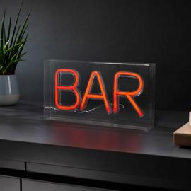 Menkind Boxed Red Bar Light