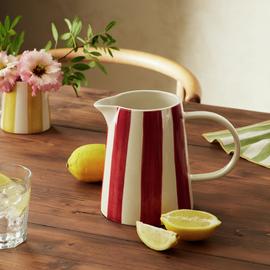 Habitat x Sanderson & National Trust Large Stripe Jug