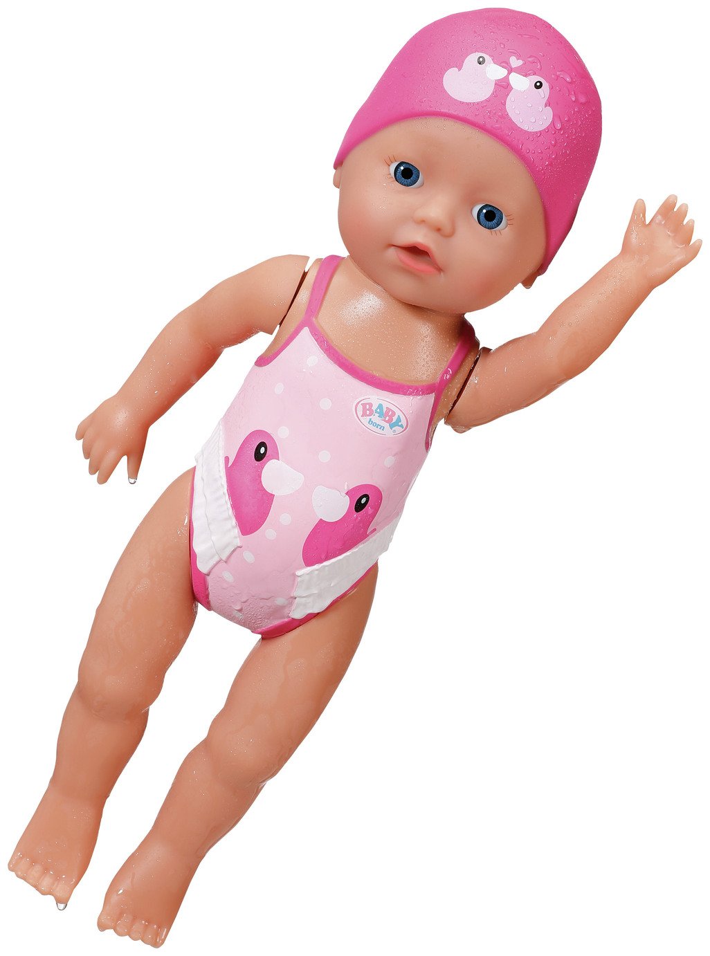 my little baby born swimming doll