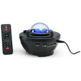 Menkind RED5 Galaxy Projection Lamp With Bluetooth Speaker