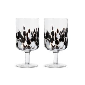 Habitat Confetti Set of 2 White Wine Glasses