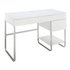 Argos Home Sammy 3 Drawer Desk - White Gloss