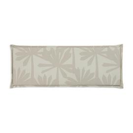Habitat Palm Leaf Garden Bench Cushion - Grey