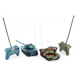 Menkind Twin Pack Radio Controlled Battle Tanks