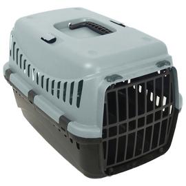 Rosewood Plastic Ice Blue Pet Carrier -  Medium