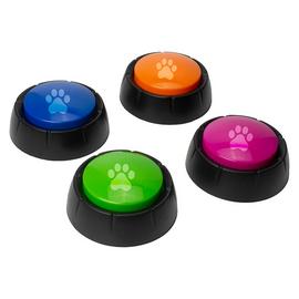 Menkind Set Of 4 Recordable Dog Buttons