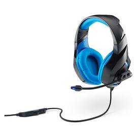 Menkind RED5 Gaming Nova 2 On-Ear Headphone - Black & Blue