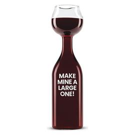 Menkind Wine Bottle Glass