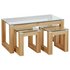 Argos Home Cubic Coffee Table Set with 2 Side Tables