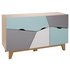 HOME Multicoloured Sideboard