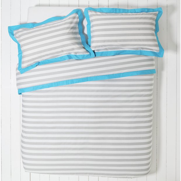 Buy ColourMatch Highlight Stripe Bedding Set Single at Argos.co.uk