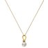Revere 9ct Gold Freshwater Pearl Pendant 18inch Necklace