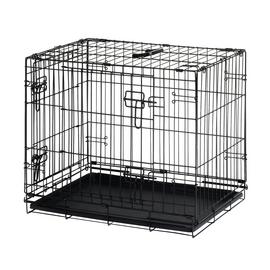 Double Door 24 inch Dog Cage - Small