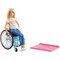 Barbie Fashionista Blonde Doll with Wheelchair