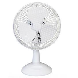Challenge White Oscillating Desk Fan - 7 Inch