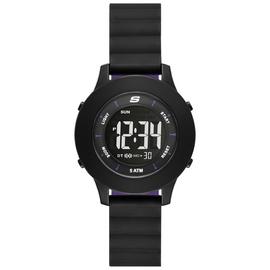 Skechers Rosecrans Magnetic Band Black Silicone Strap Watch