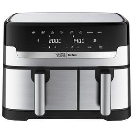 Jamie Oliver Tefal Easy Fry 8.3L Air Fryer Stainless Steel
