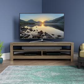 AVF Calibre Up to 65 Inch TV Stand - Rustic Sawn Oak