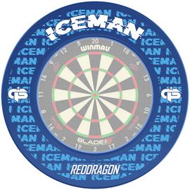 Red Dragon Gerwyn Price Iceman Dartboard Surround